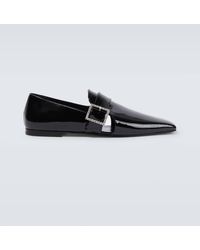 Saint Laurent - Tristan Patent Leather Loafers - Lyst