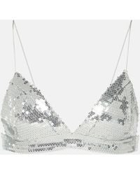 Alex Perry - Sequined Bralette - Lyst