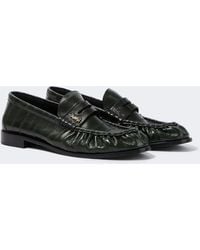 Saint Laurent - Le Loafer Eel Leather Loafers - Lyst