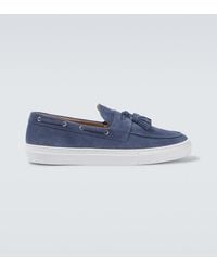 Frescobol Carioca - Monta Suede Boat Shoes - Lyst