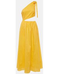Marysia Swim - Alberobello Cutout Cotton Midi Dress - Lyst