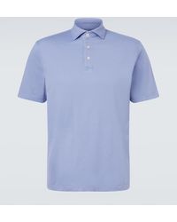 Fedeli - Polohemd Zero Aus Baumwoll-Jersey - Lyst