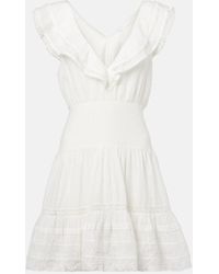 Poupette - Minikleid Della Aus Baumwolle - Lyst