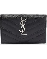Saint Laurent - Cassandre Monogram Envelope Wallet - Lyst