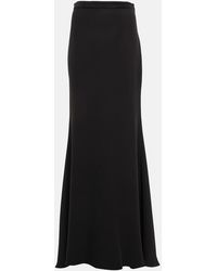 Valentino - Silk Maxi Skirt - Lyst