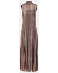 Missoni - Sequin-embellished Striped Dress - Lyst