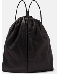 The Row - Puffy Medium Leather Backpack - Lyst
