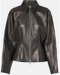 The Sei - Leather Jacket - Lyst
