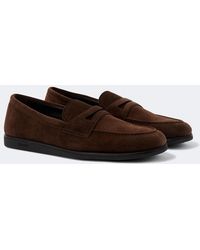 Church's - Portsmouth Suede Penny Loafers - Lyst