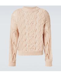 Our Legacy - Rollkragenpullover Cable Sonar Aus Wolle - Lyst