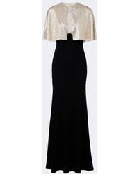 Roland Mouret - Caped Embellished Gown - Lyst