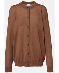 Tod's - Virgin Wool Cardigan - Lyst
