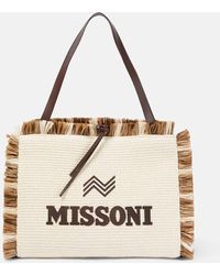 Missoni - Logo Medium Tote Bag - Lyst