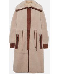 Bogner - Gritt Suede-Trimmed Shearling Coat - Lyst