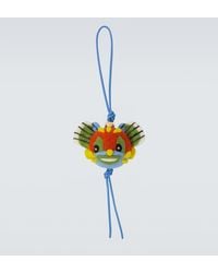 Loewe - X Louis Wain Knight Cat Wool Bag Charm - Lyst