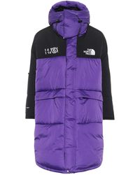 MM6 by Maison Martin Margiela X The North Face abrigo Himalayan - Morado