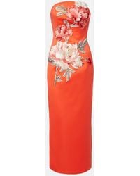 LEO LIN - Robe Ava Aus Satin - Lyst
