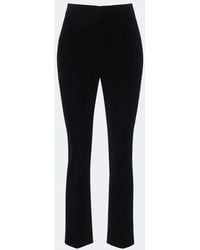 Rohe - Cotton Velvet Cigarette-Leg Pants - Lyst