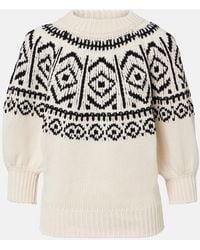 Altuzarra - Howard Jacquard Cotton-Blend Sweater - Lyst