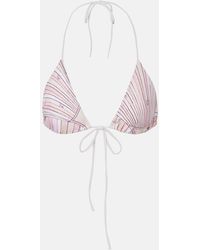 PUCCI - Iride Bikini Top - Lyst