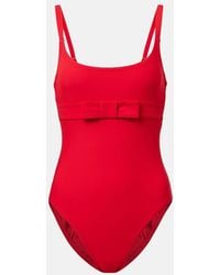 Karla Colletto - Bow-Detail Swimsuit - Lyst