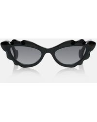 Aquazzura - Palm Babe Cat-Eye Sunglasses - Lyst