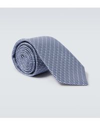 Giorgio Armani - Krawatte Aus Seiden-Jacquard - Lyst