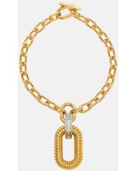 Rabanne - Collar Con Colgante Link Xl - Lyst