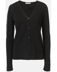 The Row - Jheel Linen And Cotton-Blend Cardigan - Lyst