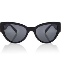 Versace Gafas de sol cat-eye Medusa - Negro