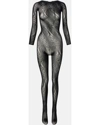 Wolford - Jumpsuit Aus Mesh - Lyst