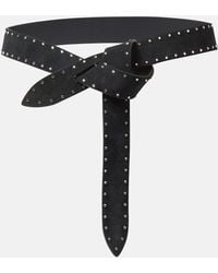 Isabel Marant - Lecce Studded Leather Belt - Lyst