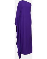 ‎Taller Marmo - Betsy One-shoulder Crepe Gown - Lyst