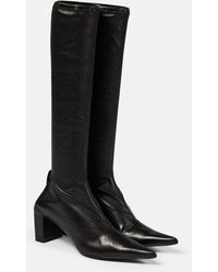 Jil Sander - Knee-high Leather Boots - Lyst