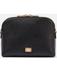 Dolce & Gabbana - Schultertasche Mini Aus Leder - Lyst
