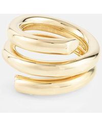 Jennifer Fisher - Coil 10kt Gold-plated Ring - Lyst
