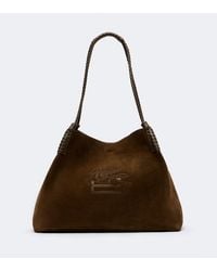 Etro - Bolso Libra Large De Ante - Lyst