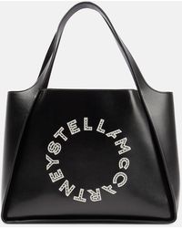 Stella McCartney - Embroidered Logo Tote - Lyst