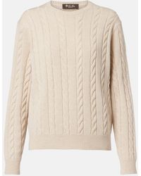 Loro Piana - Cedar Cable-Knit Cashmere Sweater - Lyst