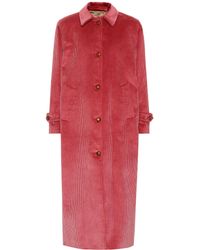 Giuliva Heritage Collection The Maria Corduroy Coat - Pink