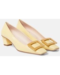 Roger Vivier - Pumps Belle Vivier 45 aus Leder - Lyst