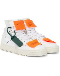 Off-White c/o Virgil Abloh High-Top-Sneakers 3.0 Court - Mehrfarbig