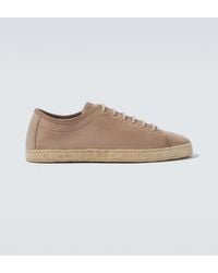 Brunello Cucinelli - Suede Espadrilles - Lyst
