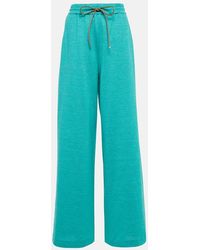 Max Mara - Eolie Drawstring Cotton And Linen Pants - Lyst
