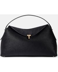 TOTEME - Tote T-Lock Aus Kalbshaar - Lyst
