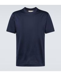 Canali - T-shirt en coton - Lyst