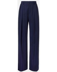 Ralph Lauren - Jody Wool Wide-Leg Pants - Lyst
