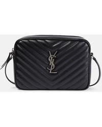 Saint Laurent - Lou Quilted Leather Camera Bag - Lyst