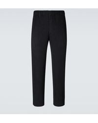 Homme Plissé Issey Miyake - Basics Pleated Straight Pants - Lyst