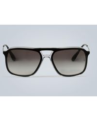 Prada Gafas de sol con montura de acetato - Negro